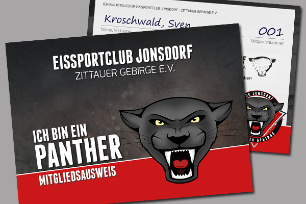 Mitgliedsausweis: Ich bin ein Panther!