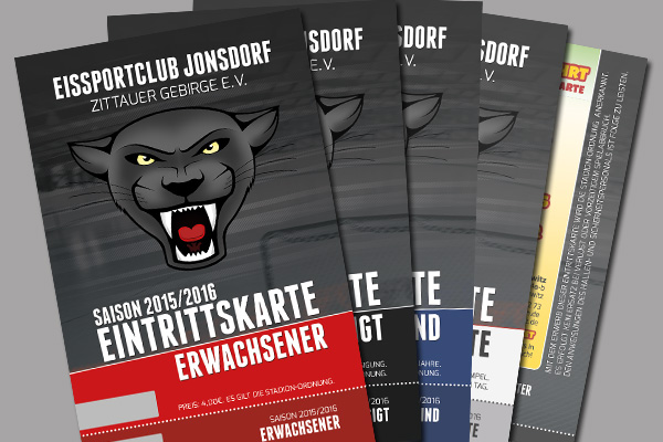 Eintrittskarten des ESC Jonsdorf